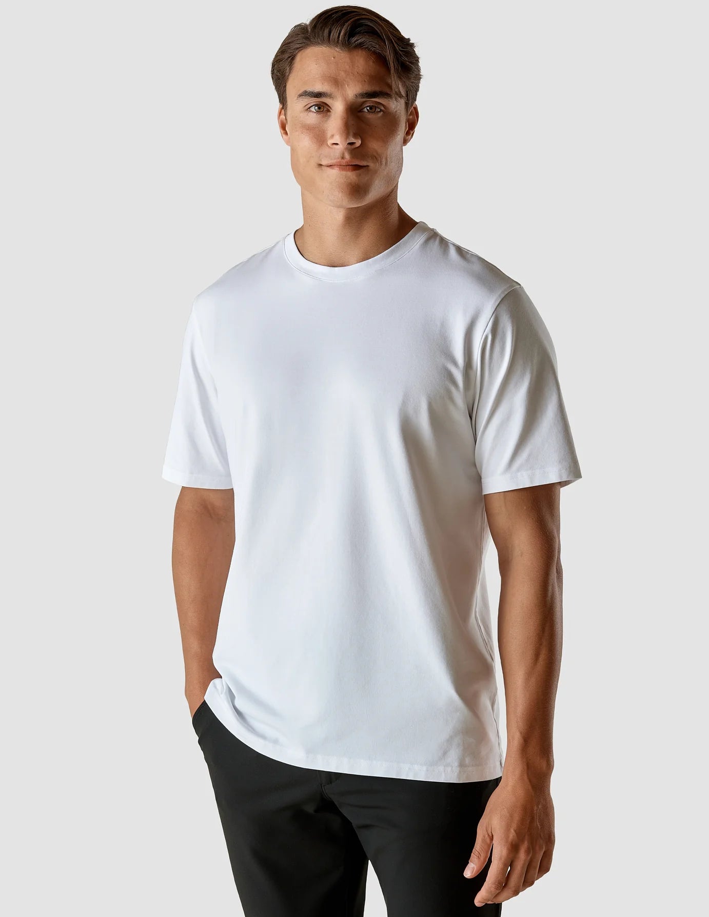 Supima Cotton Crew Neck Half Sleeve T-Shirt - SoilStyle
